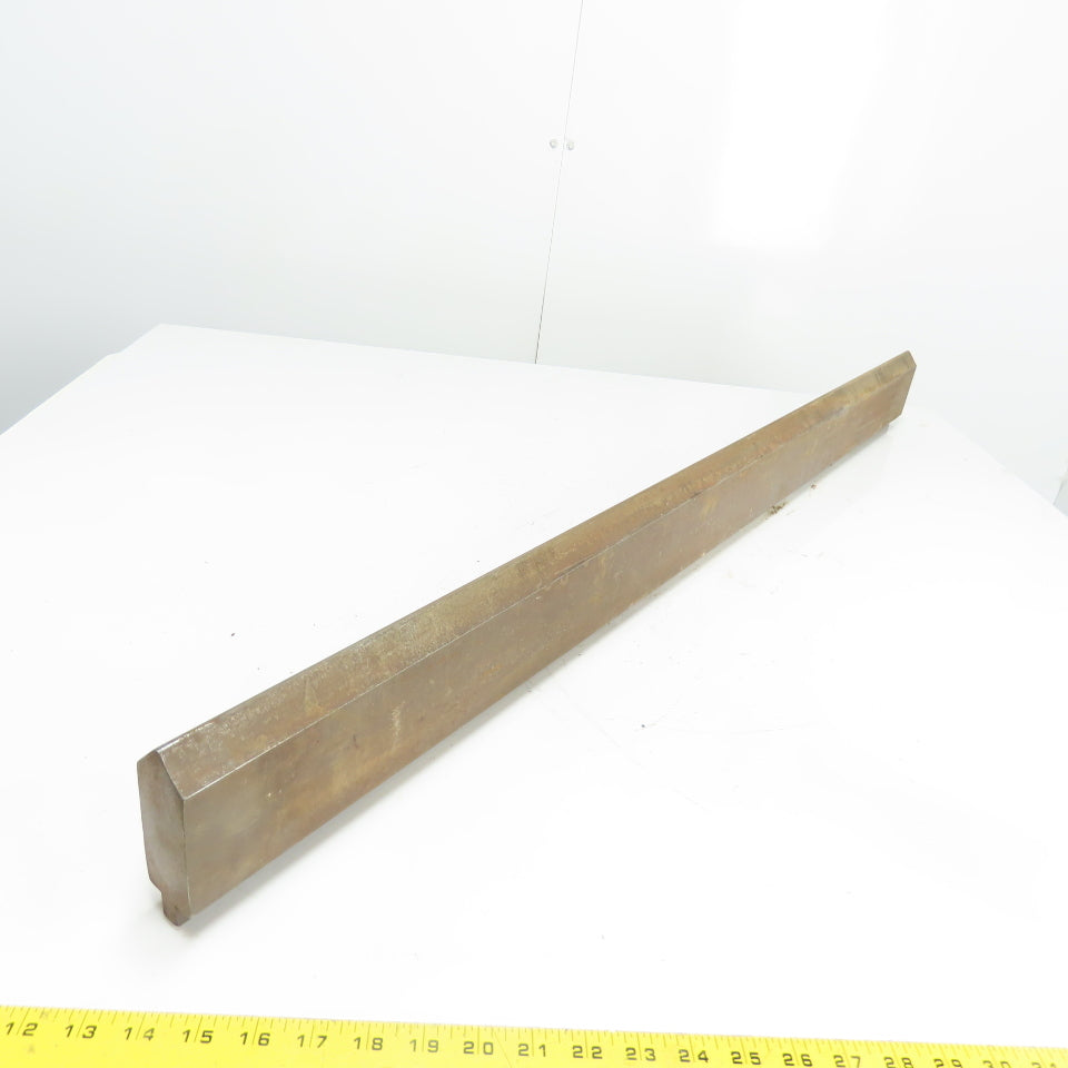 47-5/8" Long 85° V-Forming Press Brake Die Punch 1/2" Tang 4-3/8" Tall