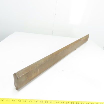 47-5/8" Long 85° V-Forming Press Brake Die Punch 1/2" Tang 4-3/8" Tall