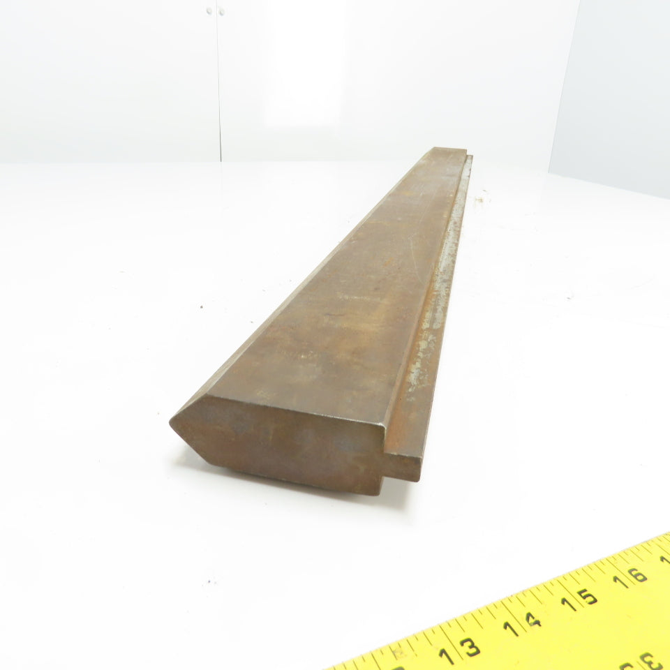 47-5/8" Long 85° V-Forming Press Brake Die Punch 1/2" Tang 4-3/8" Tall