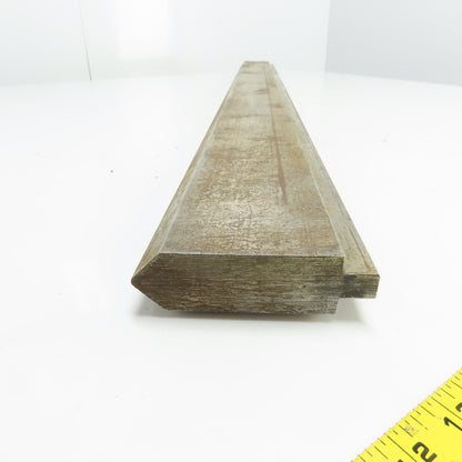 49-1/4" Long 90° V-Forming Press Brake Die Punch 1/2" Tang 4-1/4" Tall