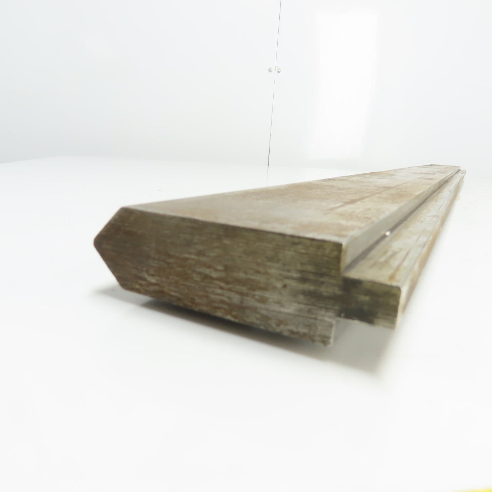 49-1/4" Long 90° V-Forming Press Brake Die Punch 1/2" Tang 4-1/4" Tall