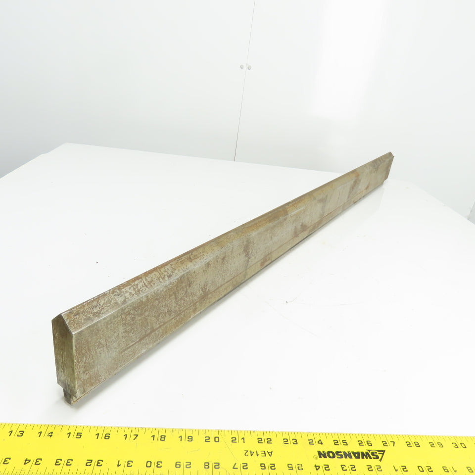 49-1/4" Long 90° V-Forming Press Brake Die Punch 1/2" Tang 4-1/4" Tall