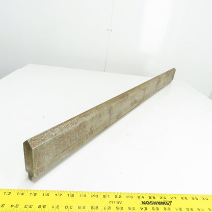 49-1/4" Long 90° V-Forming Press Brake Die Punch 1/2" Tang 4-1/4" Tall