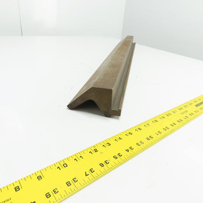 36" Long 85° V-Forming Press Brake Gooseneck Die Punch 1/2" Safety Tang