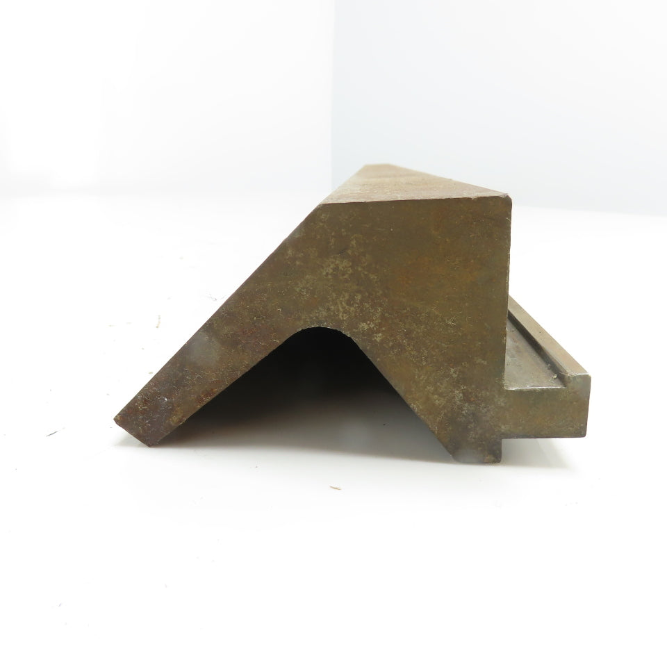 36" Long 85° V-Forming Press Brake Gooseneck Die Punch 1/2" Safety Tang