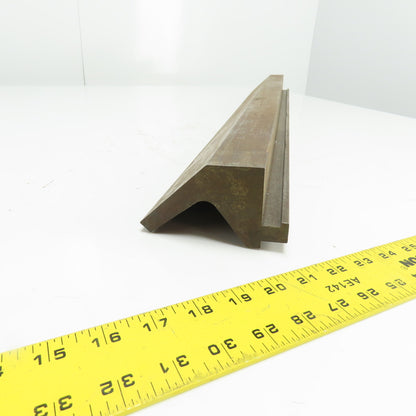 36" Long 85° V-Forming Press Brake Gooseneck Die Punch 1/2" Safety Tang