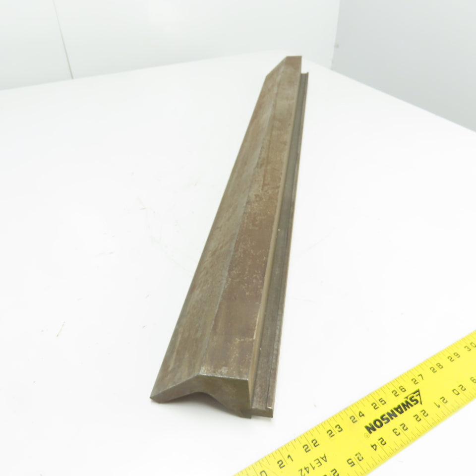 36" Long 85° V-Forming Press Brake Gooseneck Die Punch 1/2" Safety Tang