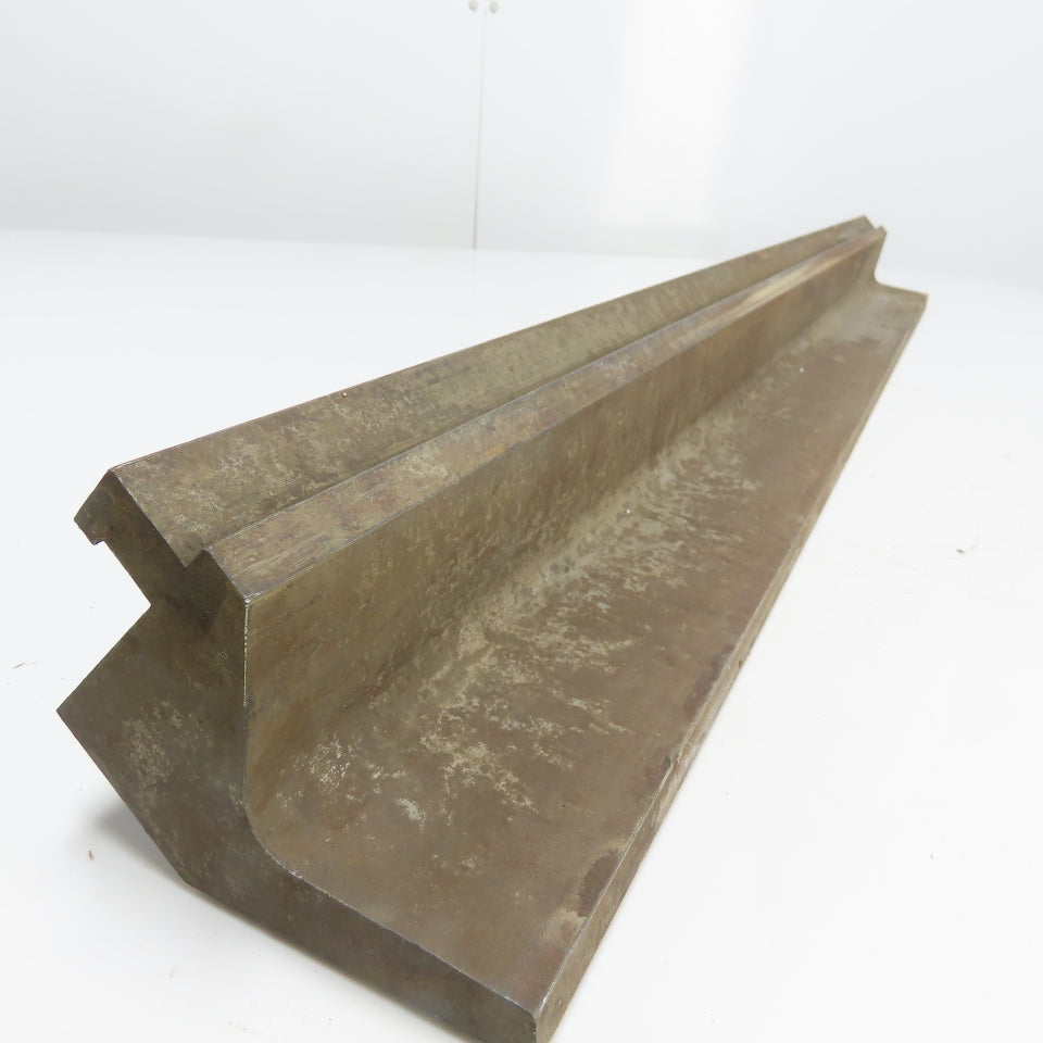 36" Long 85° V-Forming Press Brake Gooseneck Die Punch 1/2" Safety Tang