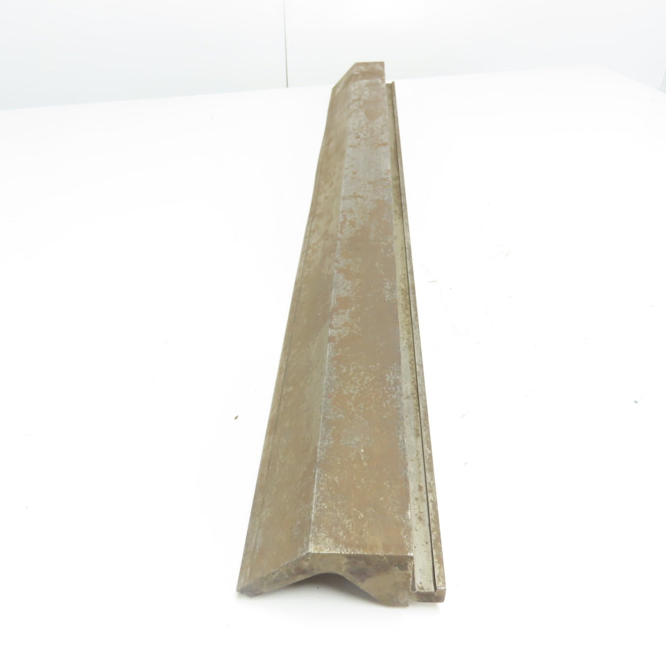 36-5/8" Long 90° V-Forming Press Brake Gooseneck Die Punch 1/2" Safety Tang