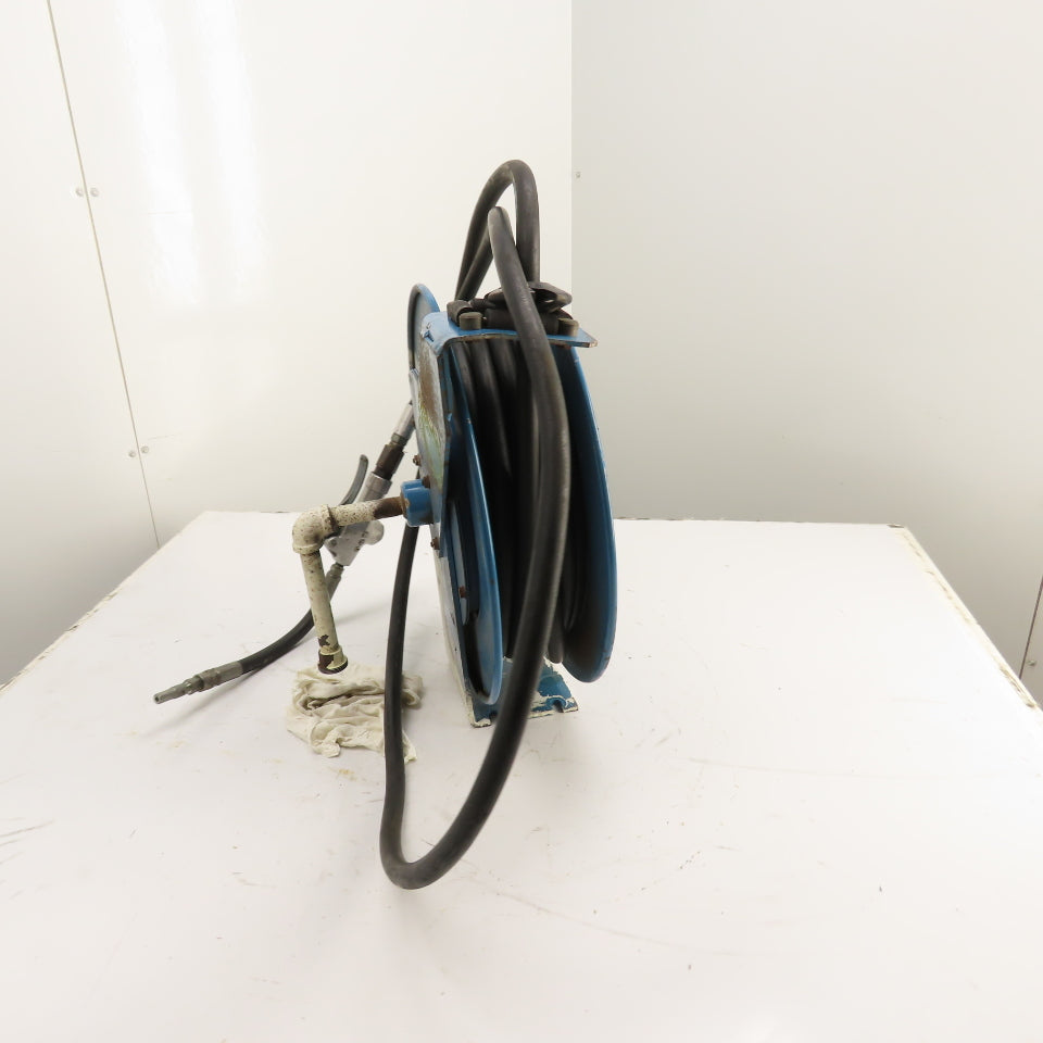 Hosetract MC-550 Spring Retractable Oil Hose Reel W/ARO Nozzle 1/2" x 40' Long