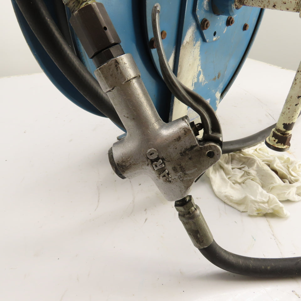 Hosetract MC-550 Spring Retractable Oil Hose Reel W/ARO Nozzle 1/2" x 40' Long