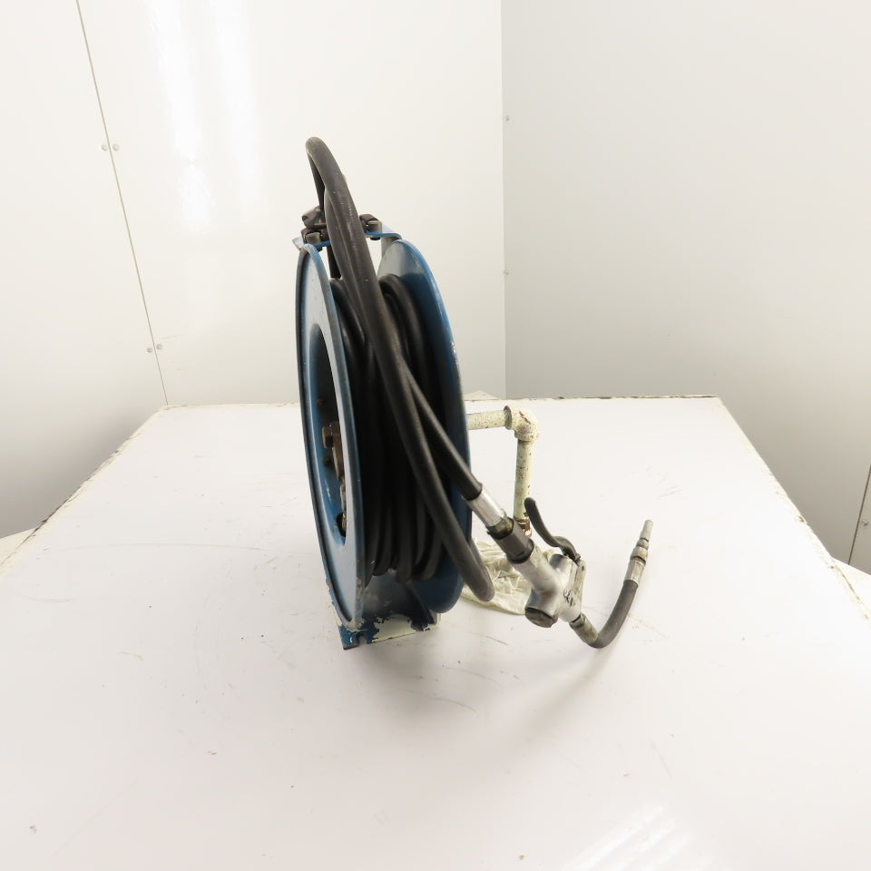 Hosetract MC-550 Spring Retractable Oil Hose Reel W/ARO Nozzle 1/2" x 40' Long