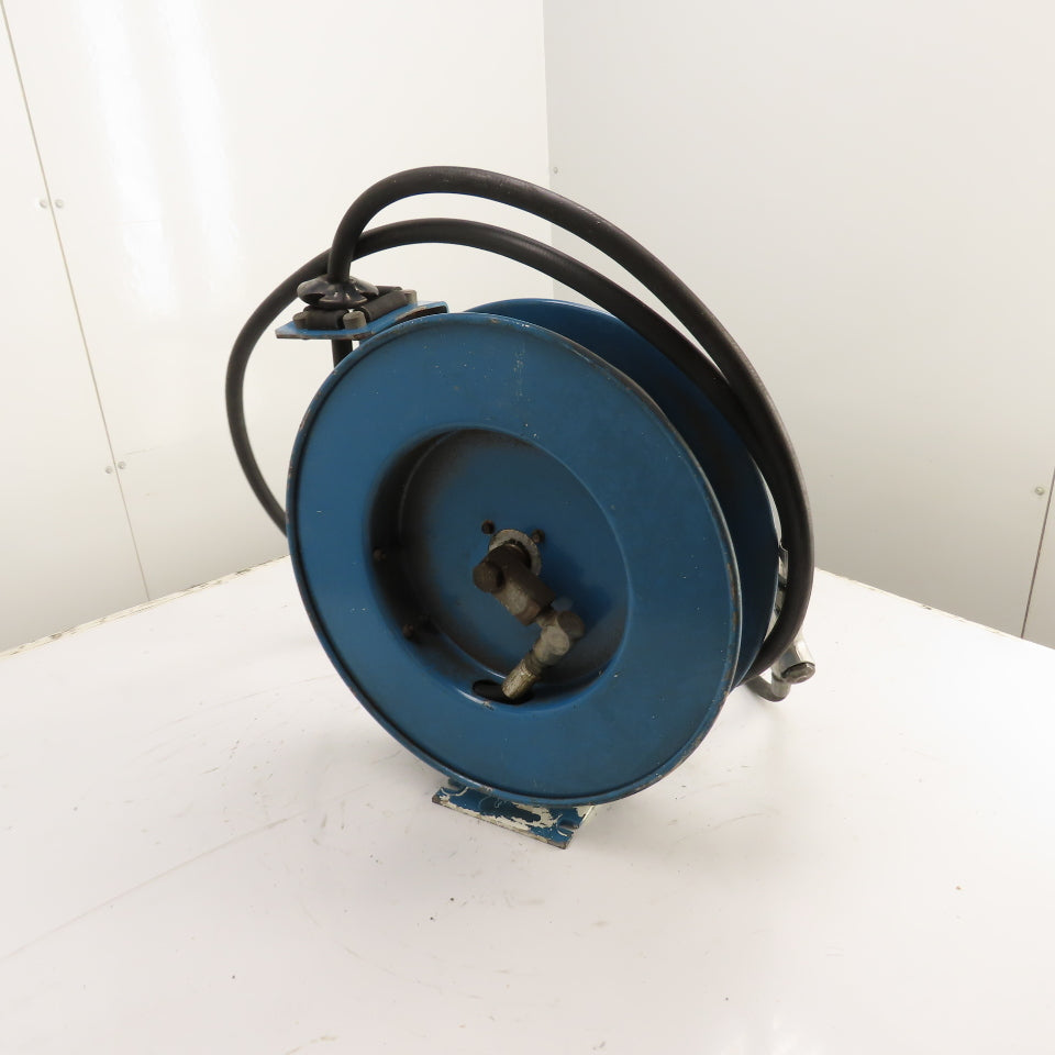 Hosetract MC-550 Spring Retractable Oil Hose Reel W/ARO Nozzle 1/2" x 40' Long