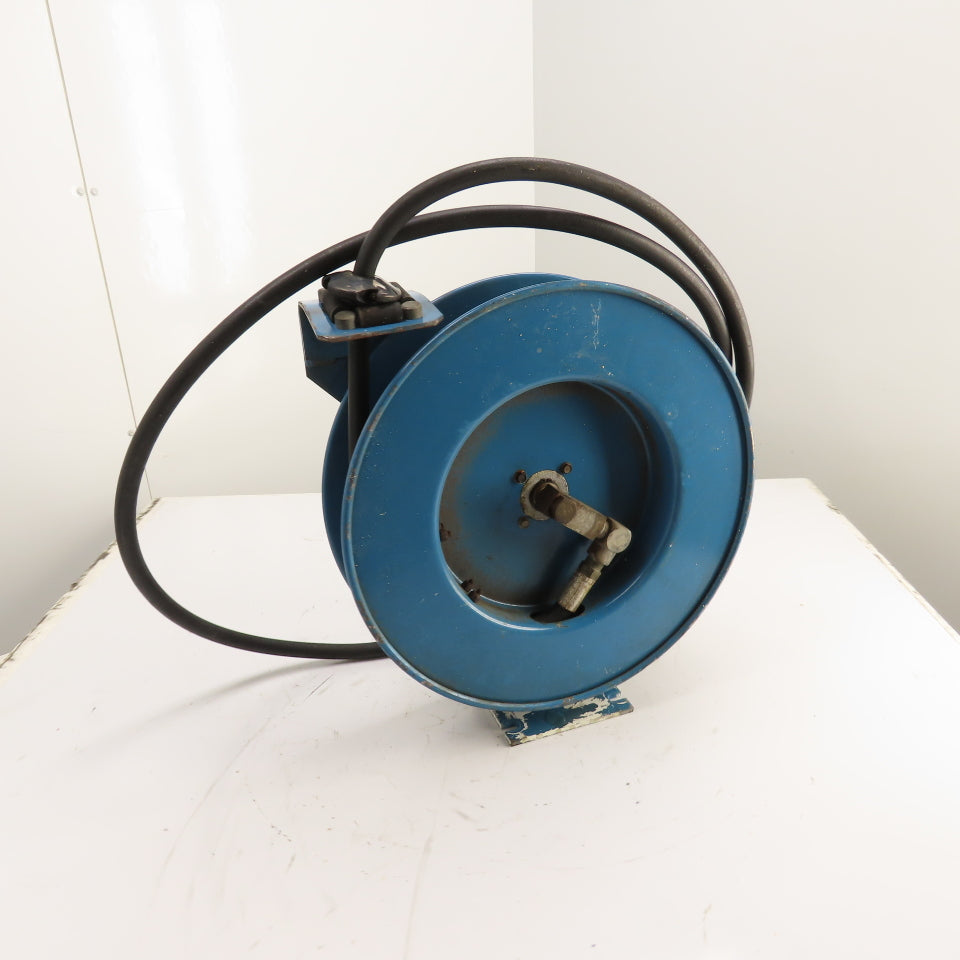 Hosetract MC-550 Spring Retractable Oil Hose Reel W/ARO Nozzle 1/2" x 40' Long