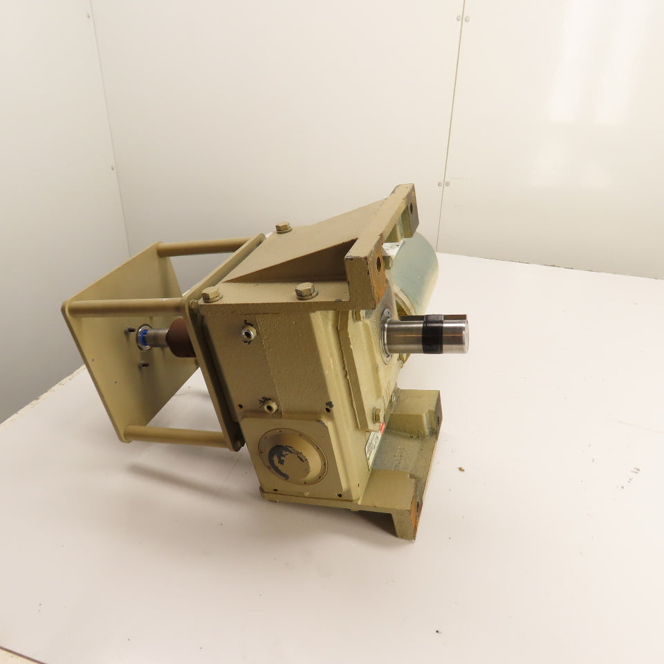 Dayton 4Z017C Right Angle Gear Motor 1HP 30:1 Ratio 58RPM 230/460V 3PH Tested