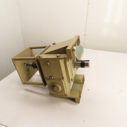 Dayton 4Z017C Right Angle Gear Motor 1HP 30:1 Ratio 58RPM 230/460V 3PH Tested