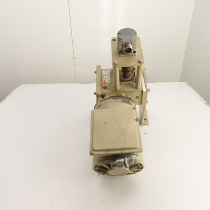 Dayton 4Z010D Right Angle Gear Motor 1/4HP 30:1 Ratio 58RPM 230/460V w/Encoder