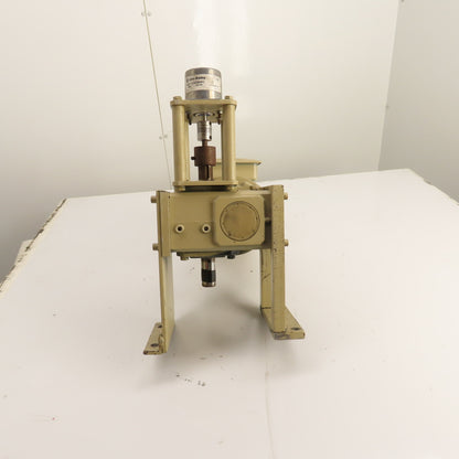 Dayton 4Z010D Right Angle Gear Motor 1/4HP 30:1 Ratio 58RPM 230/460V w/Encoder