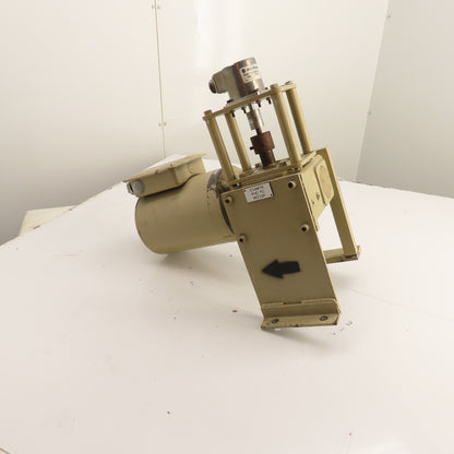 Dayton 4Z010D Right Angle Gear Motor 1/4HP 30:1 Ratio 58RPM 230/460V w/Encoder