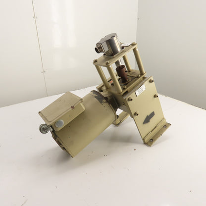 Dayton 4Z010D Right Angle Gear Motor 1/4HP 30:1 Ratio 58RPM 230/460V w/Encoder