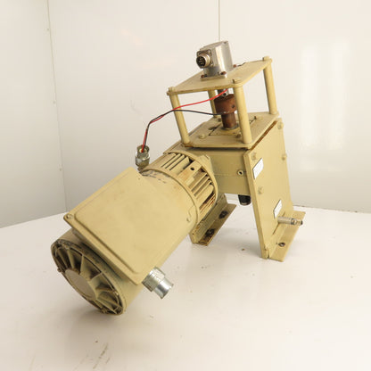 Dayton 4RP42 Right Angle Gear Brake Motor 1HP 60:1 Ratio 29RPM 1.25" 230/460V