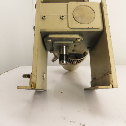 Dayton 4RP42 Right Angle Gear Brake Motor 1HP 60:1 Ratio 29RPM 1.25" 230/460V