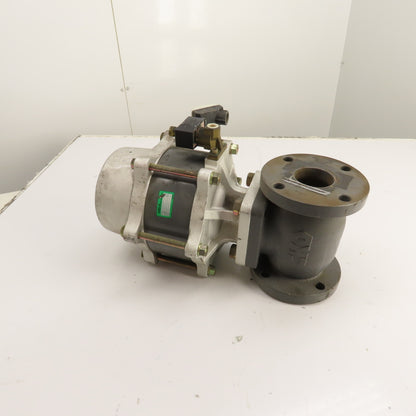CKD CVS-65A-283-B-1 Pneumatic Cylinder Valve 65mm Orifice Flanged 24VDC Solenoid