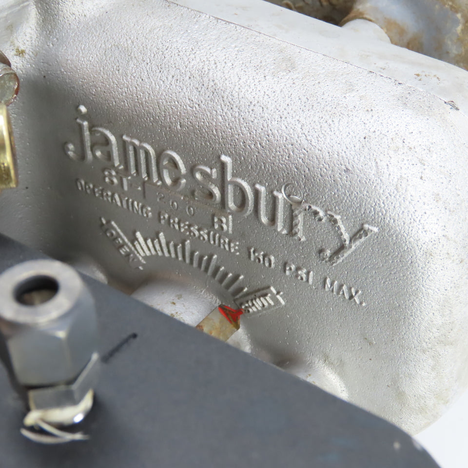 Jamesbury PMV P-1500 3" SS Ball Valve 150# Flanged Pneumatic Actuator Positioner