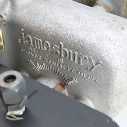 Jamesbury PMV P-1500 3" SS Ball Valve 150# Flanged Pneumatic Actuator Positioner