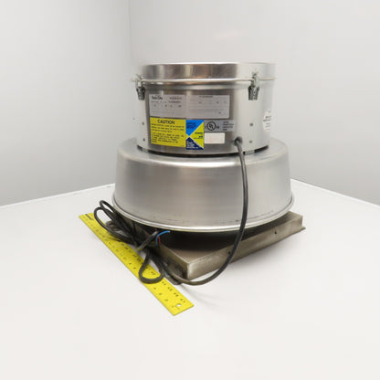 Twin City DCRD 115V 1Ph 1/8Hp Centrifugal Roof Exhauster Downblast Blower
