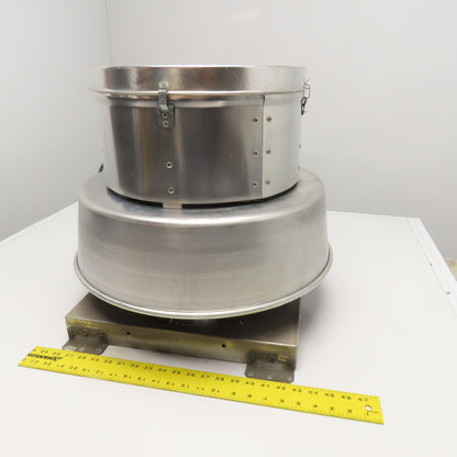 Twin City DCRD 115V 1Ph 1/8Hp Centrifugal Roof Exhauster Downblast Blower