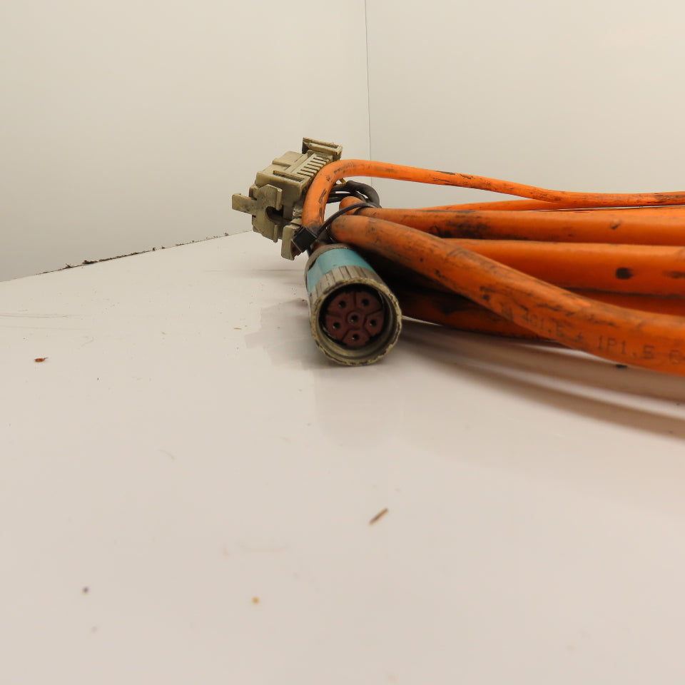 Siemens 6FX8008-1BA21 Motion Connect 800 Servo Motor Power Cable 35' Long