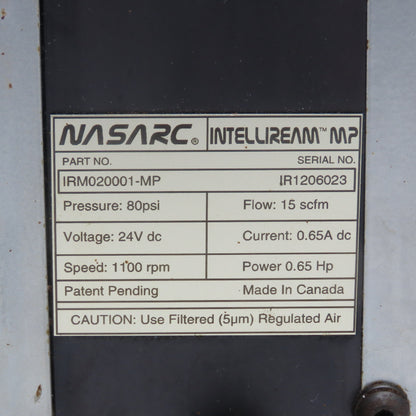 Nasarc IRM020001-MP Intelliream MP Robotic Torch Cleaner Untested AS/IS
