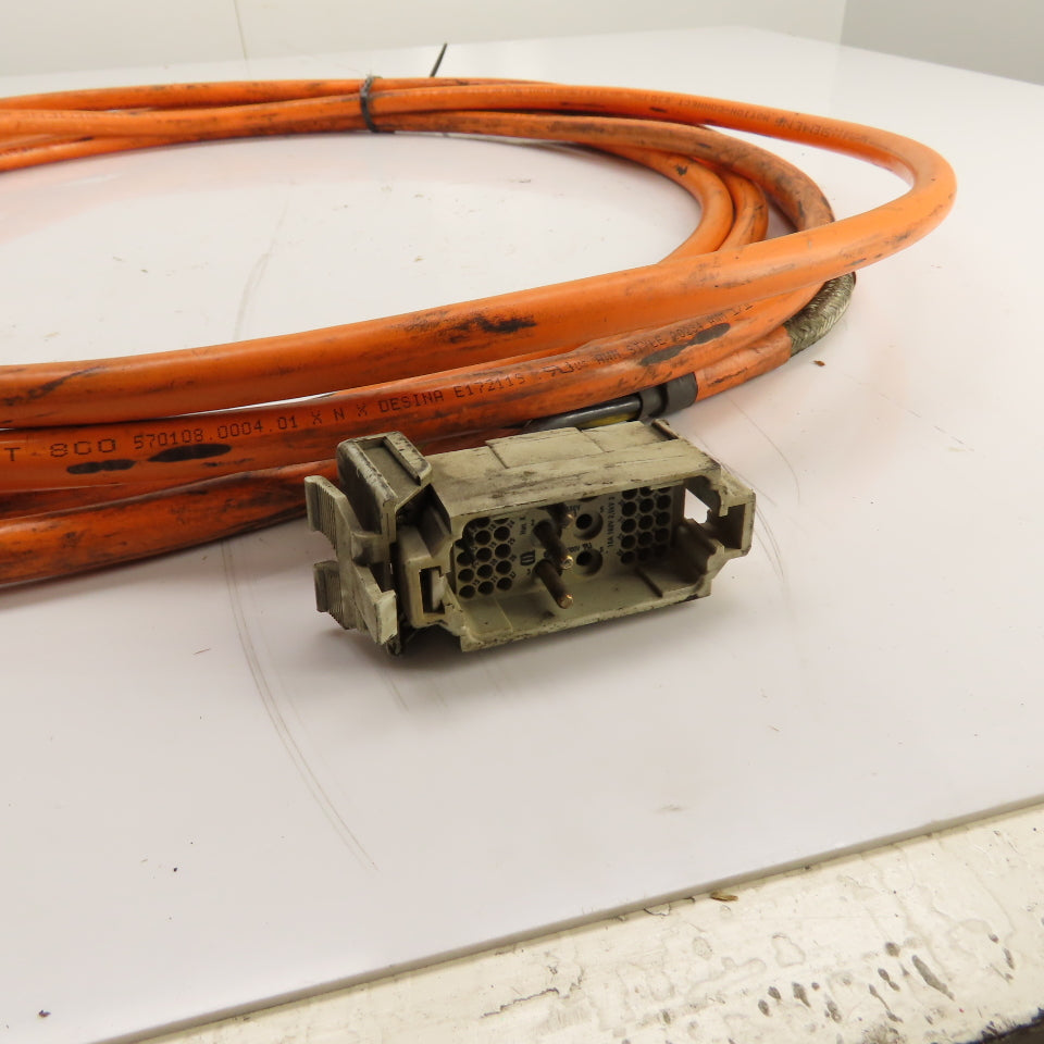 Siemens 570108.0004.01 Servo Power Cable 4x6+1P1.5 29' Long Motion-Connect 800