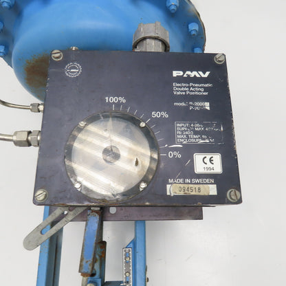 Neles Jamesbury G110LGC32QC8Y 3" Globe Valve Pneumatic Actuator 4-20VDC