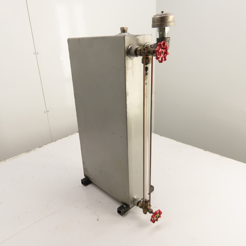 4.5 Gallon Steel Vertical Hydraulic Oil Reservoir Tank with Breather