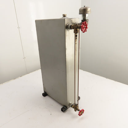 4.5 Gallon Steel Vertical Hydraulic Oil Reservoir Tank with Breather