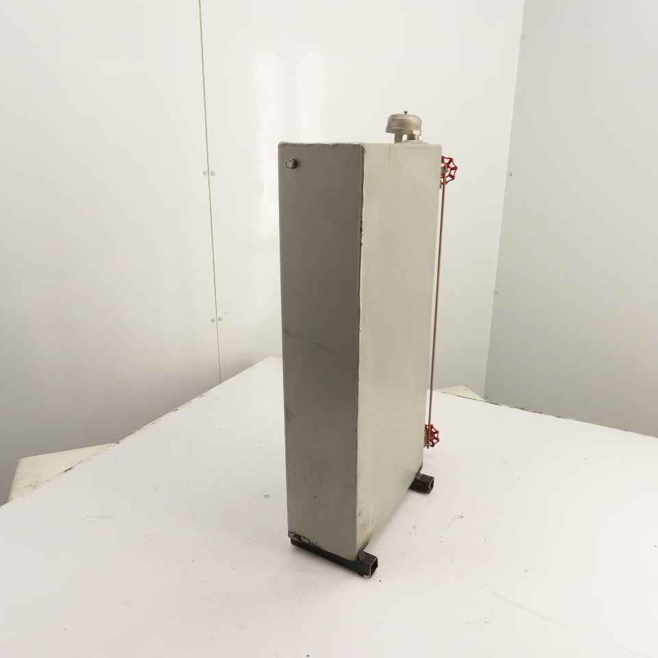 4.5 Gallon Steel Vertical Hydraulic Oil Reservoir Tank with Breather