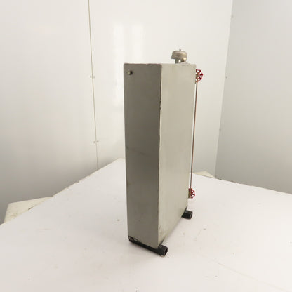 4.5 Gallon Steel Vertical Hydraulic Oil Reservoir Tank with Breather