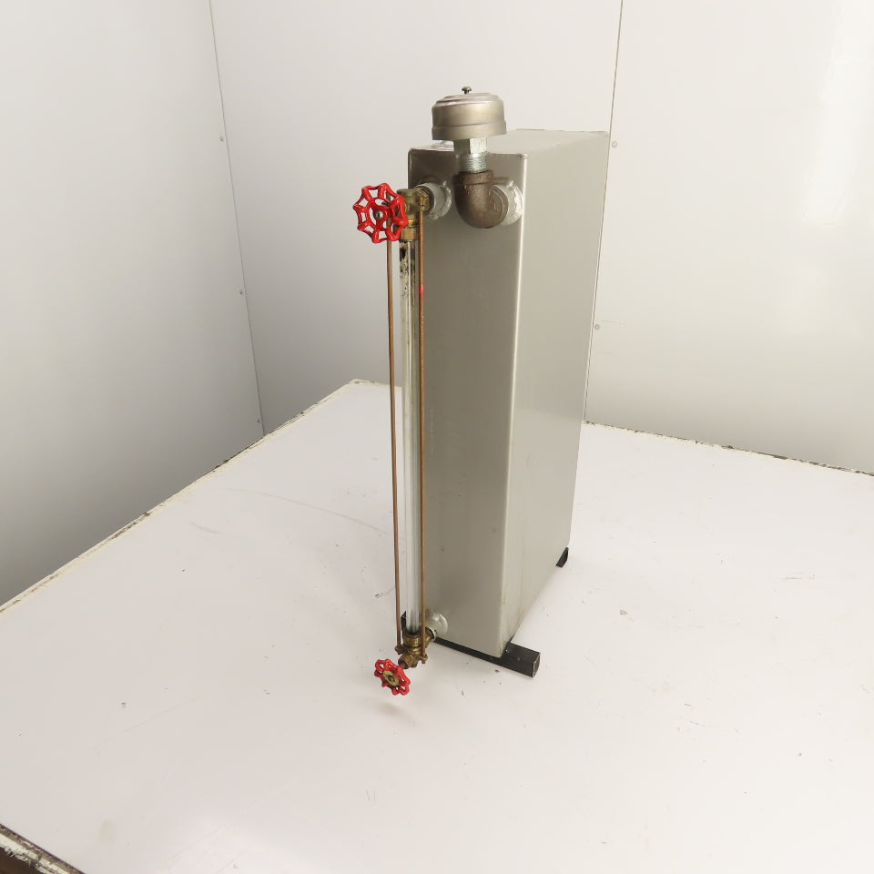4.5 Gallon Steel Vertical Hydraulic Oil Reservoir Tank with Breather