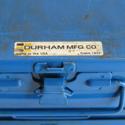 Durham 20" x 12" x 15" 4-Drawer Ball Bearing Parts Slide Storage Rack W/Bolts