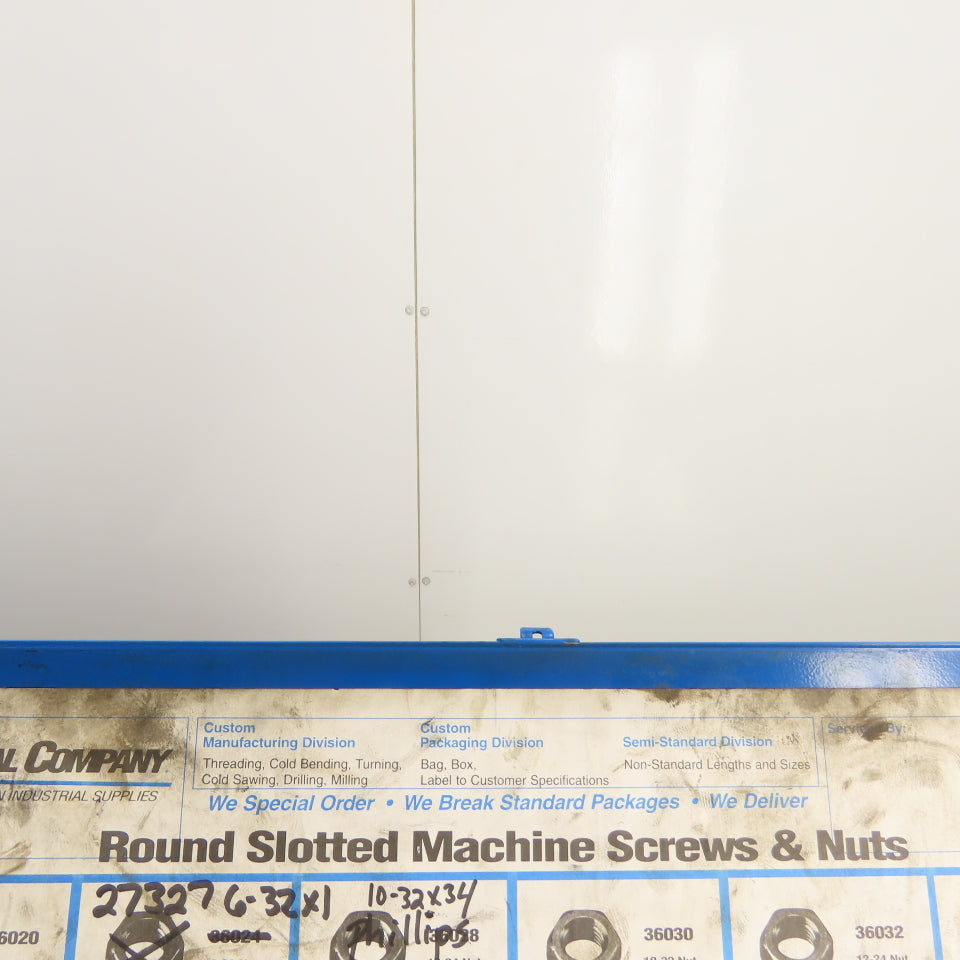 Durham 20" x 12" x 15" 4-Drawer Ball Bearing Parts Slide Storage Rack W/Bolts