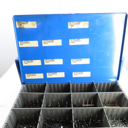 Durham 20" x 12" x 15" 4-Drawer Ball Bearing Parts Slide Storage Rack W/Bolts