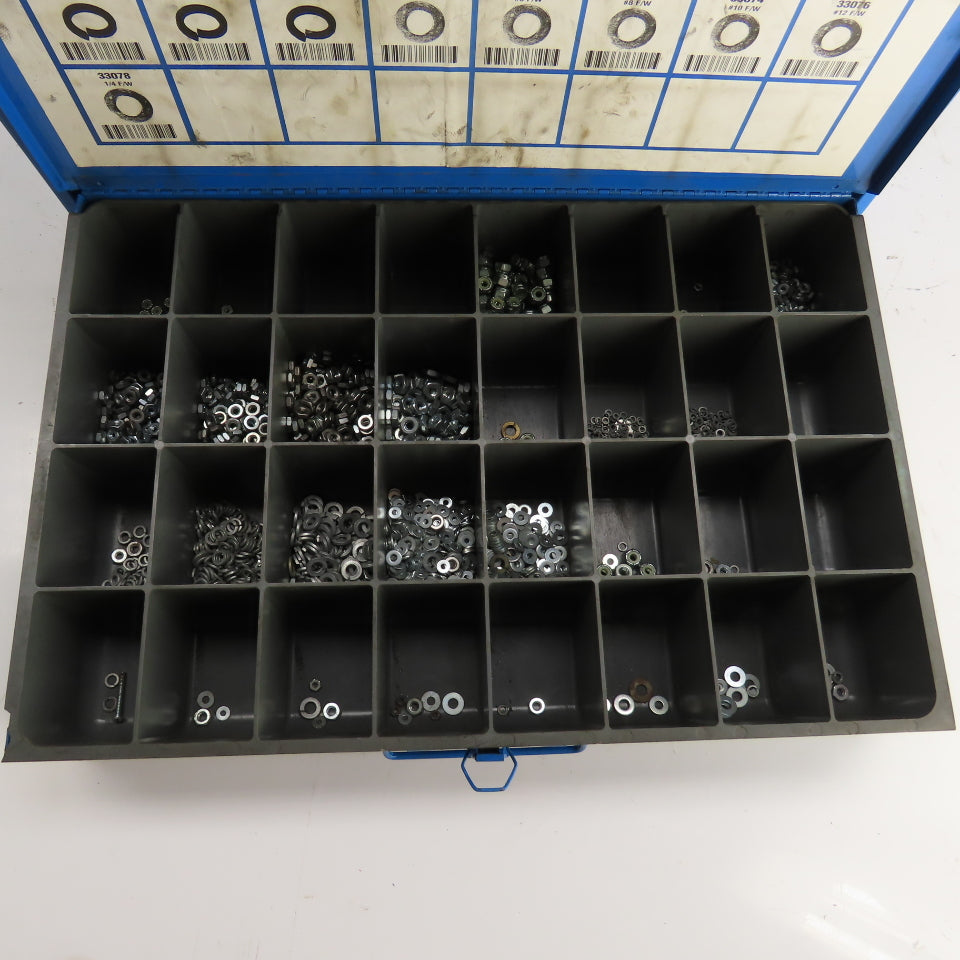 Durham 20" x 12" x 15" 4-Drawer Ball Bearing Parts Slide Storage Rack W/Bolts