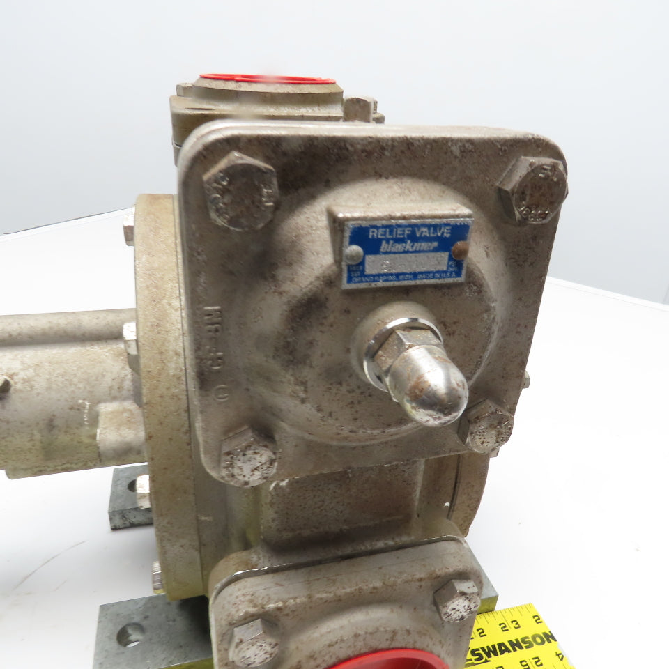 Blackmer SNP3A 3" Sliding Vane Pump 90-275GPM Pressure Relief Set @51-110PSI
