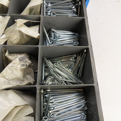 Durham 20"x12"x15" 4-Drawer Ball Bearing Parts Slide Storage Rack W/Cotter Pins