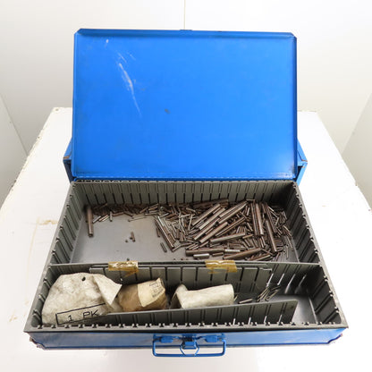 Durham 20"x12"x15" 4-Drawer Ball Bearing Parts Slide Storage Rack W/Cotter Pins