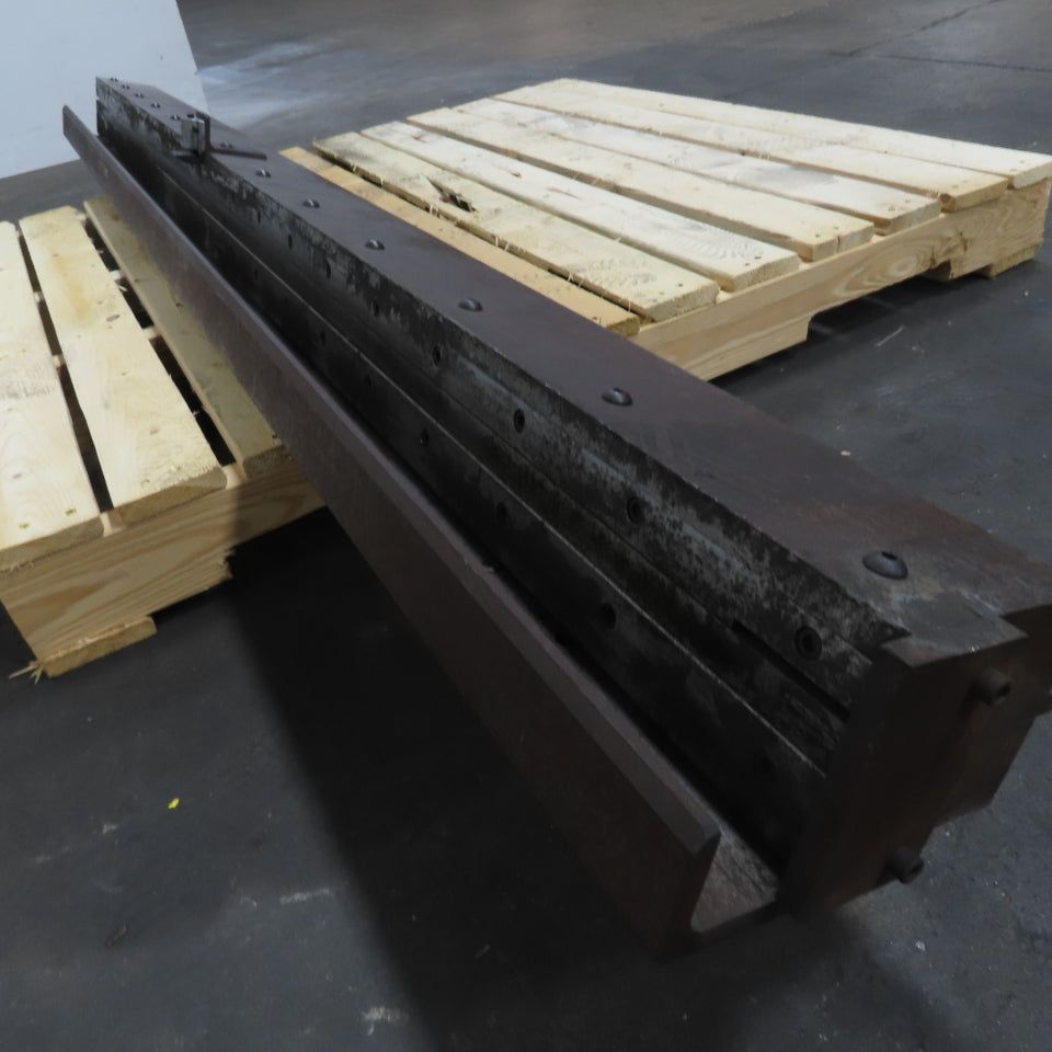 85-3/4" Long Press Brake U Die 5-1/4" Tall x 4-1/2" Wide 1/2" Tang