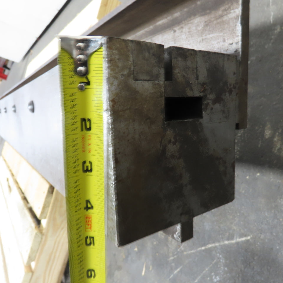 85-3/4" Long Press Brake U Die 5-1/4" Tall x 4-1/2" Wide 1/2" Tang