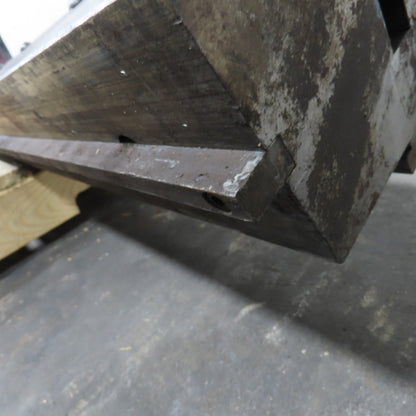 85-3/4" Long Press Brake U Die 5-1/4" Tall x 4-1/2" Wide 1/2" Tang